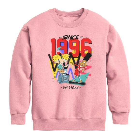 Hey Arnold! - Since 96 - Toddler And Youth Crewneck Fleece Sweatshirt