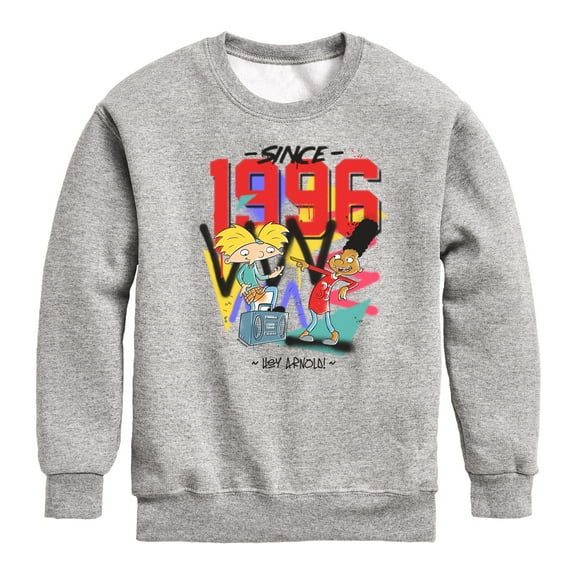 Hey Arnold! - Since 96 - Toddler And Youth Crewneck Fleece Sweatshirt