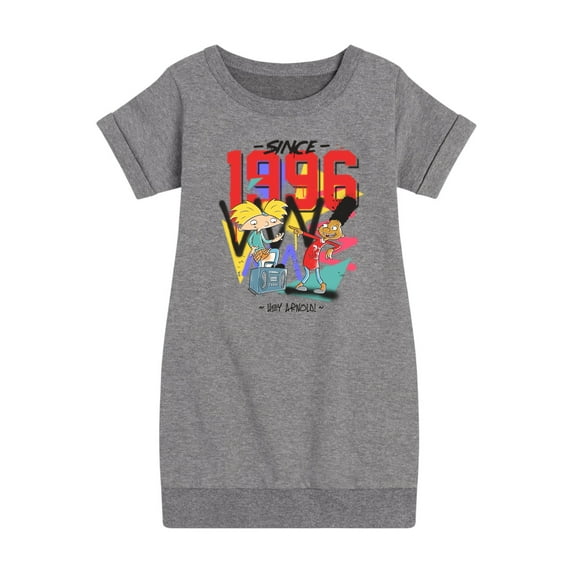 Hey Arnold! - Since 96 - Toddler And Youth Girls Fleece Dress