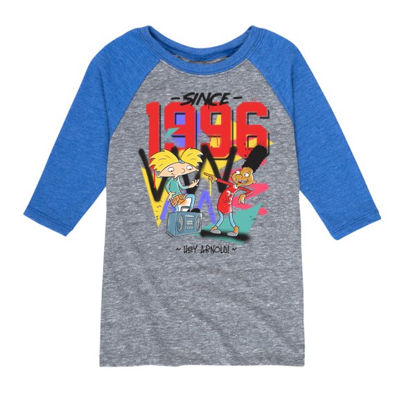 Hey Arnold! - Since 96 - Toddler And Youth Raglan Graphic T-Shirt