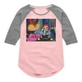 thumbnail image 1 of Hey Arnold! - Stoop Kid - Toddler And Youth Girls Raglan Graphic T-Shirt, 1 of 5