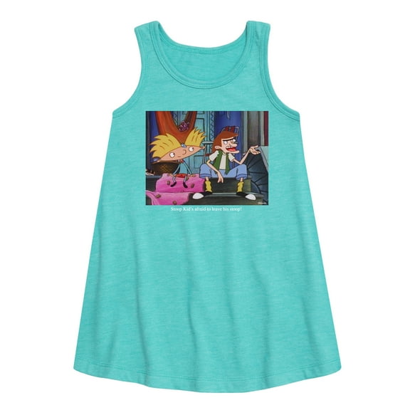 Hey Arnold! - Stoop Kid - Toddler and Youth Girls A-line Dress