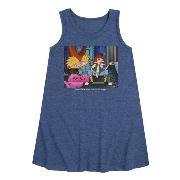 Hey Arnold! - Stoop Kid - Toddler and Youth Girls A-line Dress