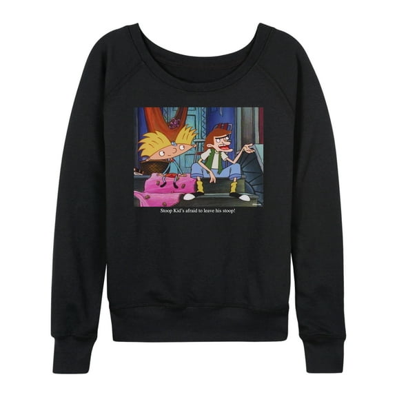 Hey Arnold! - Stoop Kid - Women's Lightweight French Terry Long Sleeve Shirt