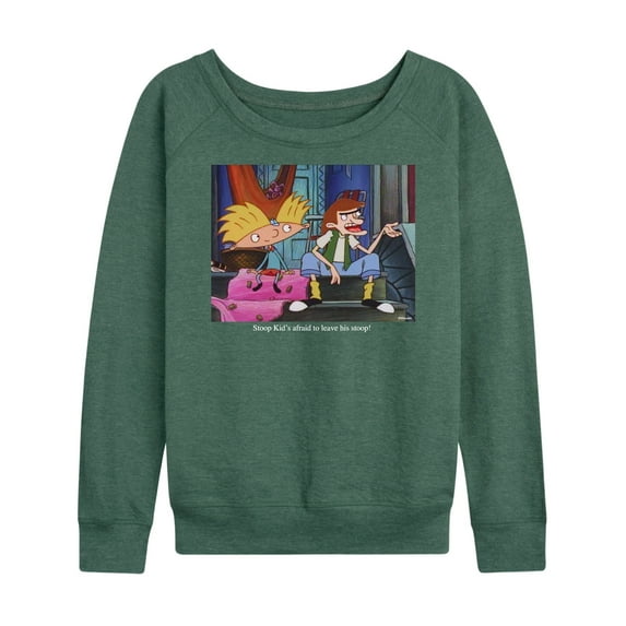 Hey Arnold! - Stoop Kid - Women's Lightweight French Terry Long Sleeve Shirt
