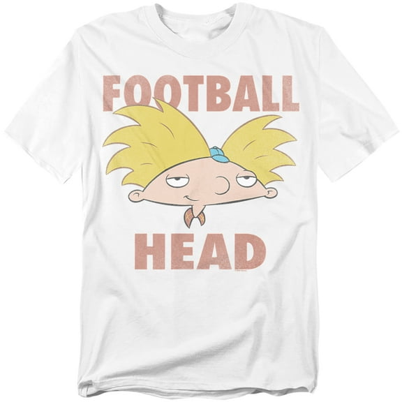 Hey Arnold T-Shirt Football Head Unisex Graphic Tee for Men & Women