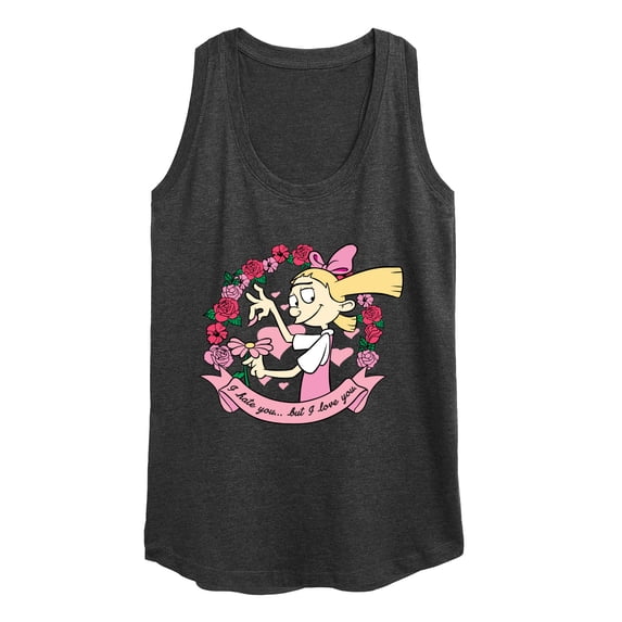Hey Arnold! - Valentine's I Love You - Women's Racerback Tank Top