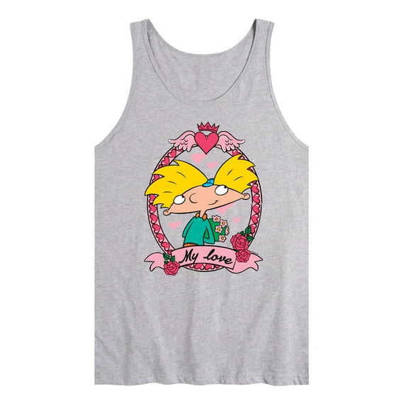 Hey Arnold! - Valentine's My Love - Men's Jersey Tank Top
