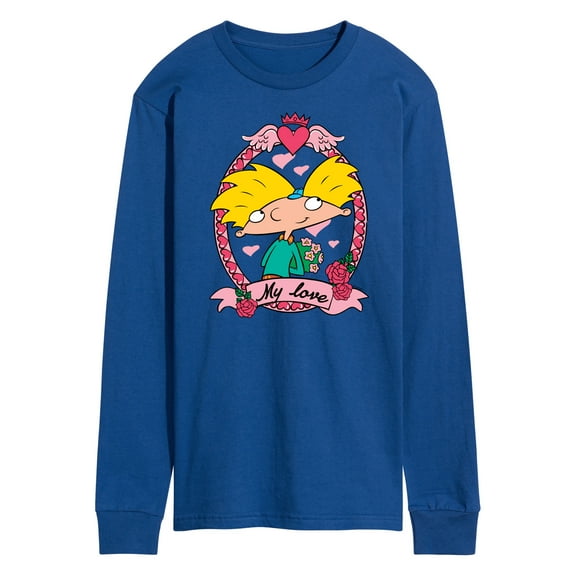 Hey Arnold! - Valentine's My Love - Men's Long Sleeve T-Shirt