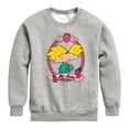 thumbnail image 1 of Hey Arnold! - Valentine's My Love - Toddler And Youth Crewneck Fleece Sweatshirt, 1 of 5