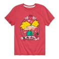 thumbnail image 1 of Hey Arnold! - Valentine's My Love - Toddler And Youth Short Sleeve Graphic T-Shirt, 1 of 4