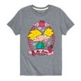 thumbnail image 1 of Hey Arnold! - Valentine's My Love - Toddler And Youth Short Sleeve Graphic T-Shirt, 1 of 5
