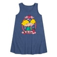 thumbnail image 1 of Hey Arnold! - Valentine's My Love - Toddler and Youth Girls A-line Dress, 1 of 4