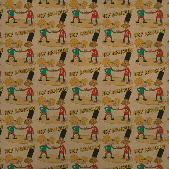 Hey Arnold! and Gerald with Logo Premium Kraft Roll Gift Wrap Wrapping Paper