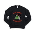 thumbnail image 1 of Hey Babe I Farted Funny Witch Meme Halloween Sarcasm Sweatshirt, for men & women, up to size 5XL, 1 of 3