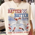 thumbnail image 1 of Hey Batter Batter Swing Shirt Baseball Mama Shirts Sport Mom Graphic Tee Game Day T shirt, 1 of 2