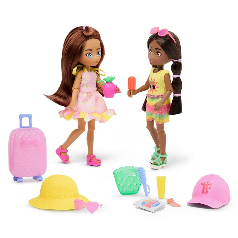 Hey Bestie Jasmine & Makayla 21 Piece Set of 2 (5.5-inch) Travel