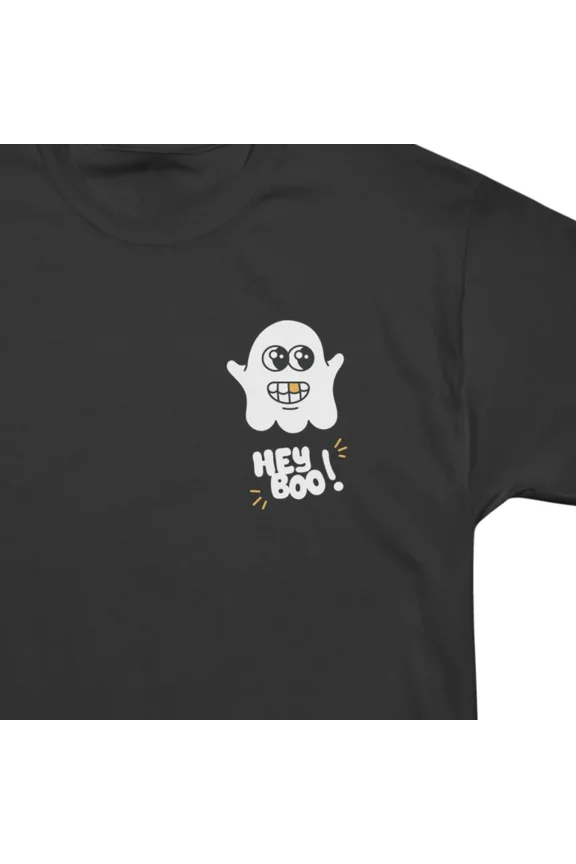 Hey Boo T-Shirt Tee Gift For Him Merch For Her Apparel For Friend 1