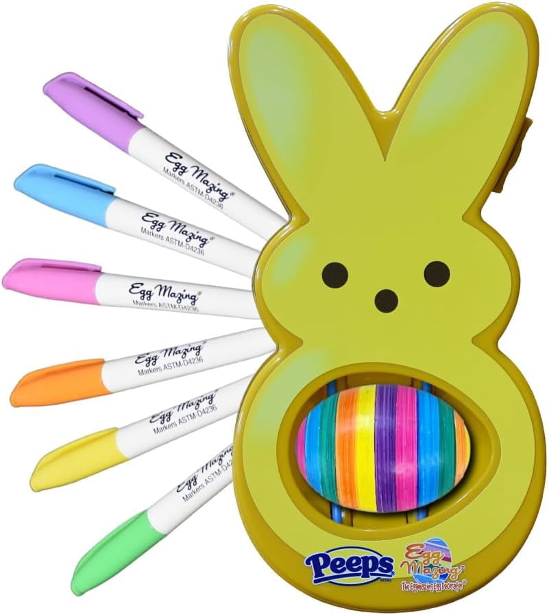 Hey Buddy Hey Pal Peeps Eggmazing Easter Egg Decorator Plastic Yellow