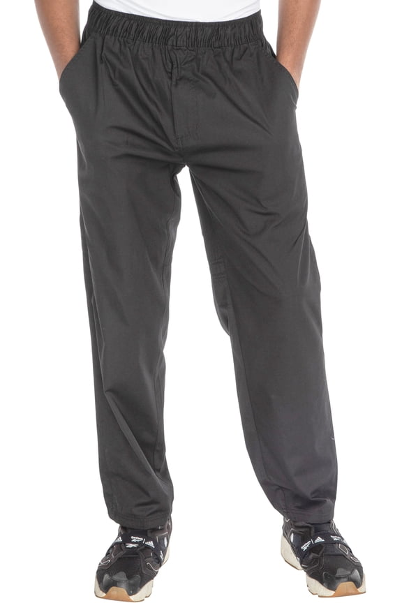 Unisex 4 Pocket Baggy Chef Pants with 31" Inseam, Available in Colors