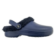Hey Collection Clogs- Faux Fur Lined Clog Shoes Warm Garden Comfort Footwear