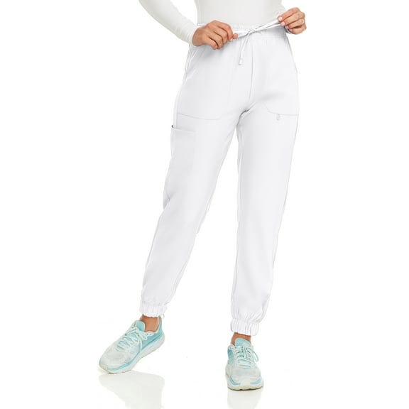 Hey Collection Scrubs Mid-Rise 4-Way Stretch Medical Scrub Joggers Pants with Four Pockets, Available in Over 25 Colors