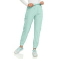 thumbnail image 1 of Hey Collection Scrubs Mid-Rise 4-Way Stretch Medical Scrub Joggers Pants with Four Pockets, Available in Over 25+ Colors, 1 of 2
