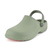 Hey Collection Women s Professional Work Clogs - Slip Resistant Lightweight Nursing Shoes, Water Resistant Comfort Mules with Arch Support for Food Service, Hospital & Garden Wear