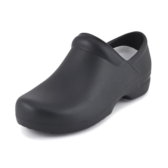 Hey Collection Women's Slip-Resistant Professional Clogs – Comfortable Non-Slip Work Shoes for Nurses, Restaurant, Kitchen & Gardening, Slip-On Clog