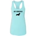 thumbnail image 1 of Hey Corgeous! Racerback Tank, 1 of 3