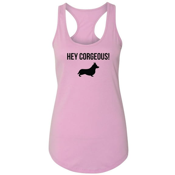 Hey Corgeous! Racerback Tank