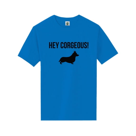Hey Corgeous! Short Sleeve Neon T-Shirt