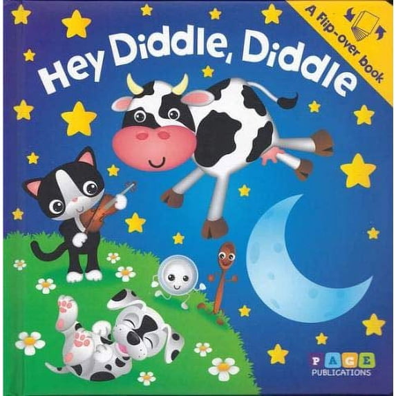 Hey Diddle, Diddle - Mary Had a Little Lamb - 2-in-1 Flip Book