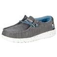 thumbnail image 1 of Hey Dude Children's Wally Sox Shark-Skin Grey Cloth Shoes 130133217, 1 of 5