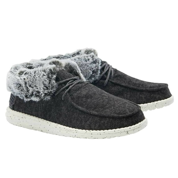 Hey Dude Ladies Britt Black Shoes 121774900