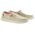 thumbnail image 1 of Hey Dude Ladies Wendy Chambray White Nut Shoes 121410121, 1 of 4