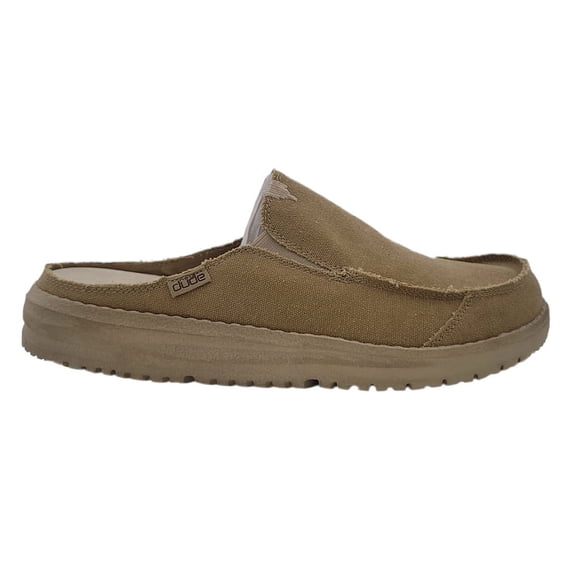 Hey Dude Marty Classic Mens Shoes Size 8, Color: Light Brown/Chestnut/Grey