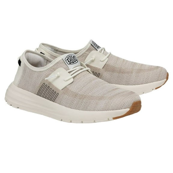 Hey Dude Sirocco 40140-100 Men's US 7 White Slip-On Low Top Casual Shoes ZPO2603