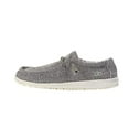 thumbnail image 1 of Hey Dude Men's Wally Canvas Linen Iron Shoe 110793901, 1 of 2