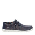 thumbnail image 1 of Hey Dude Men's Wally Sox Blue Orange Size 8 | Men’s Shoes | Men’s Lace Up Loafers | Comfortable & Light-Weight, 1 of 6