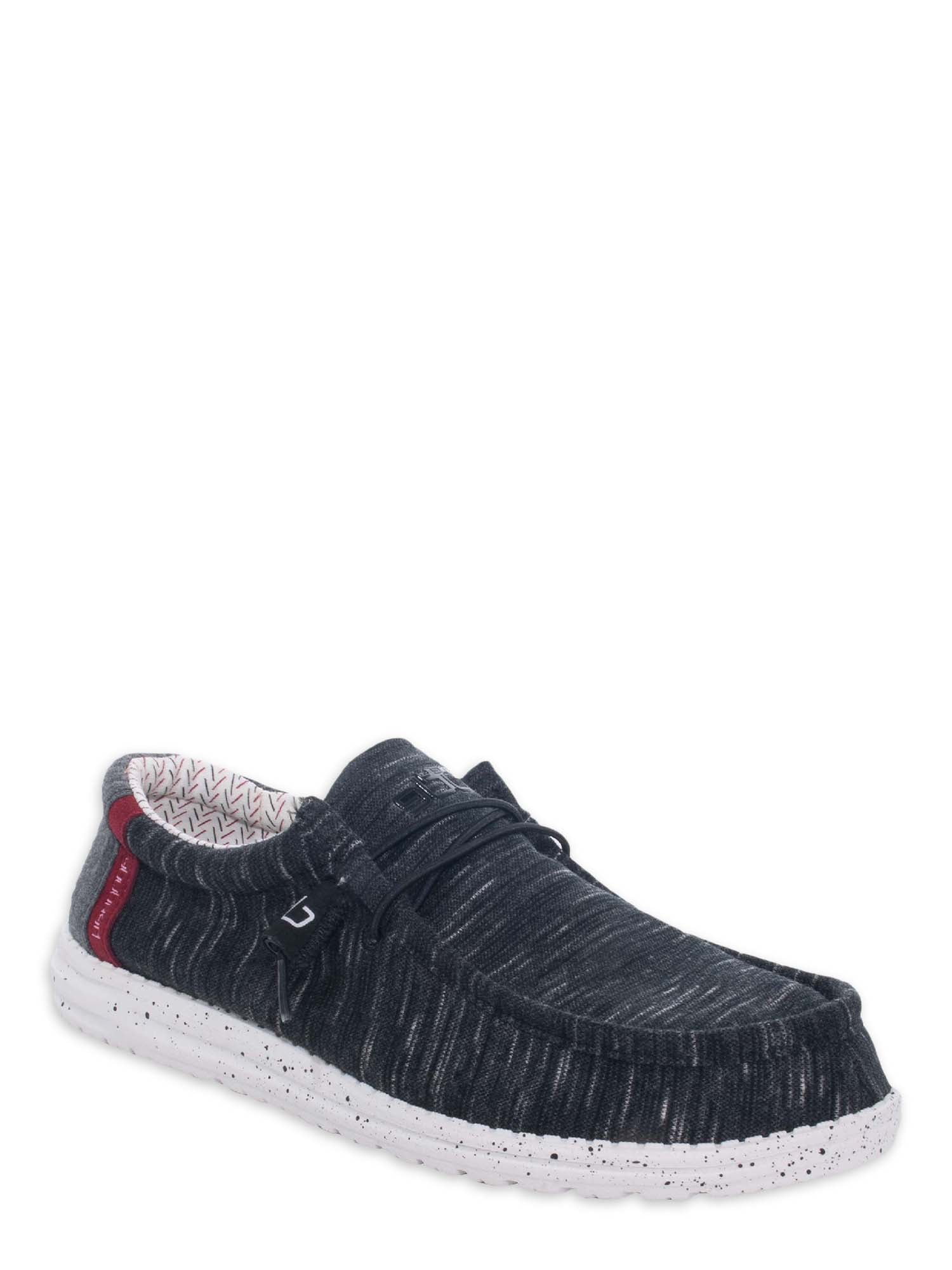 hey dude leopard fleece shoe