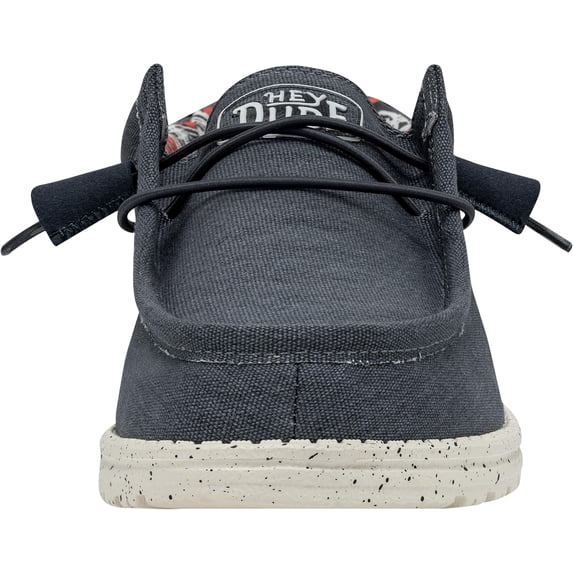 Hey Dude Mens Casual & Dress Shoes Stretch Oxford, Blue