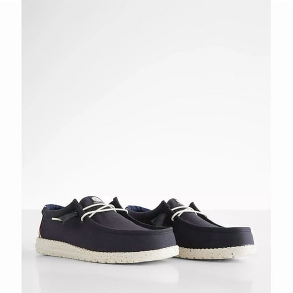 Hey Dude Mens Wally Americana Patriotic Navy White