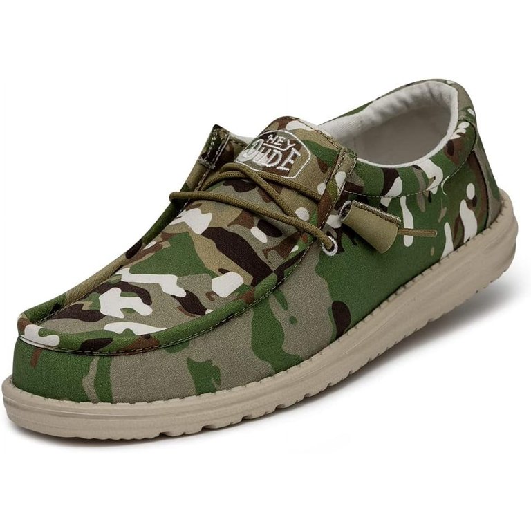 Hey Dude‎ Mens Green Slingback Carson Camo Sports Mode Summer Sandals Size 13 Hey Dude Men main image 3