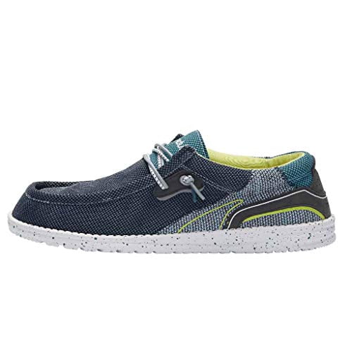 Hey Dude Wally Hawk in Space Blue Size 11 Amazon.com | HEYDUDE Men main image 3