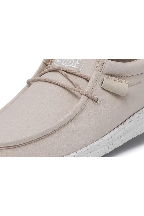 Mens Wally Slub Canvas Loafer - Natural - 42