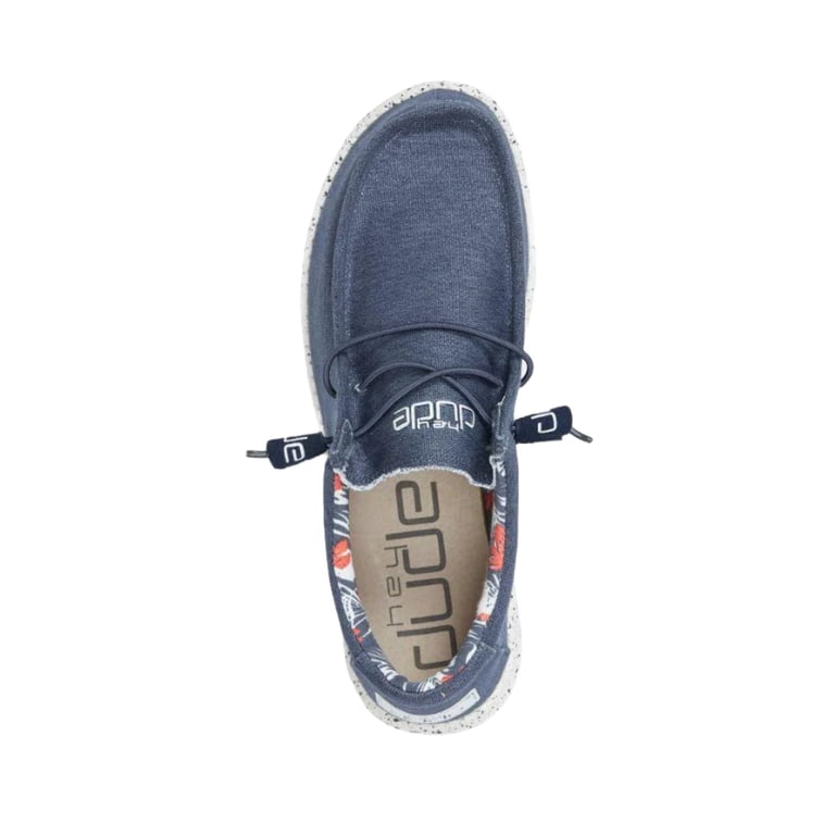 Hey Dude Mens Wally Stretch Loafer Slip On shoes sz 10 Amazon.com | HEYDUDE Wally Stretch Sox - Black/Black  main image 4