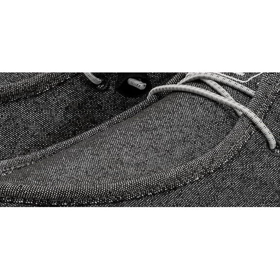 Hey Dude Mens Wally Stretch Loafer - Opal Black - 44