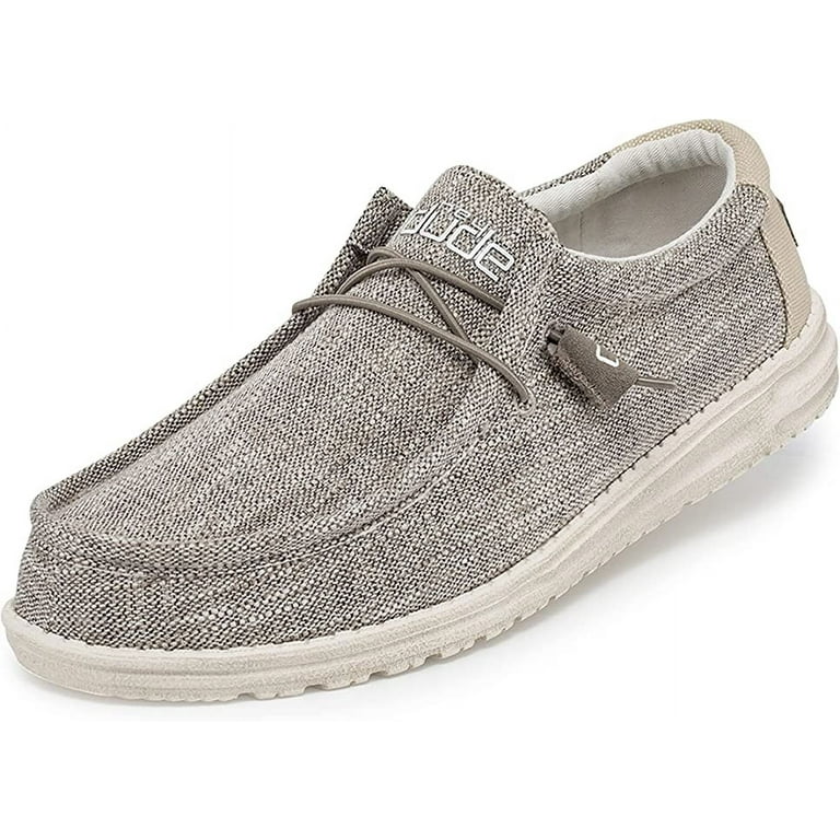 Hey Dude Wally Suede Men's Nut Shoes - Free Delivery at