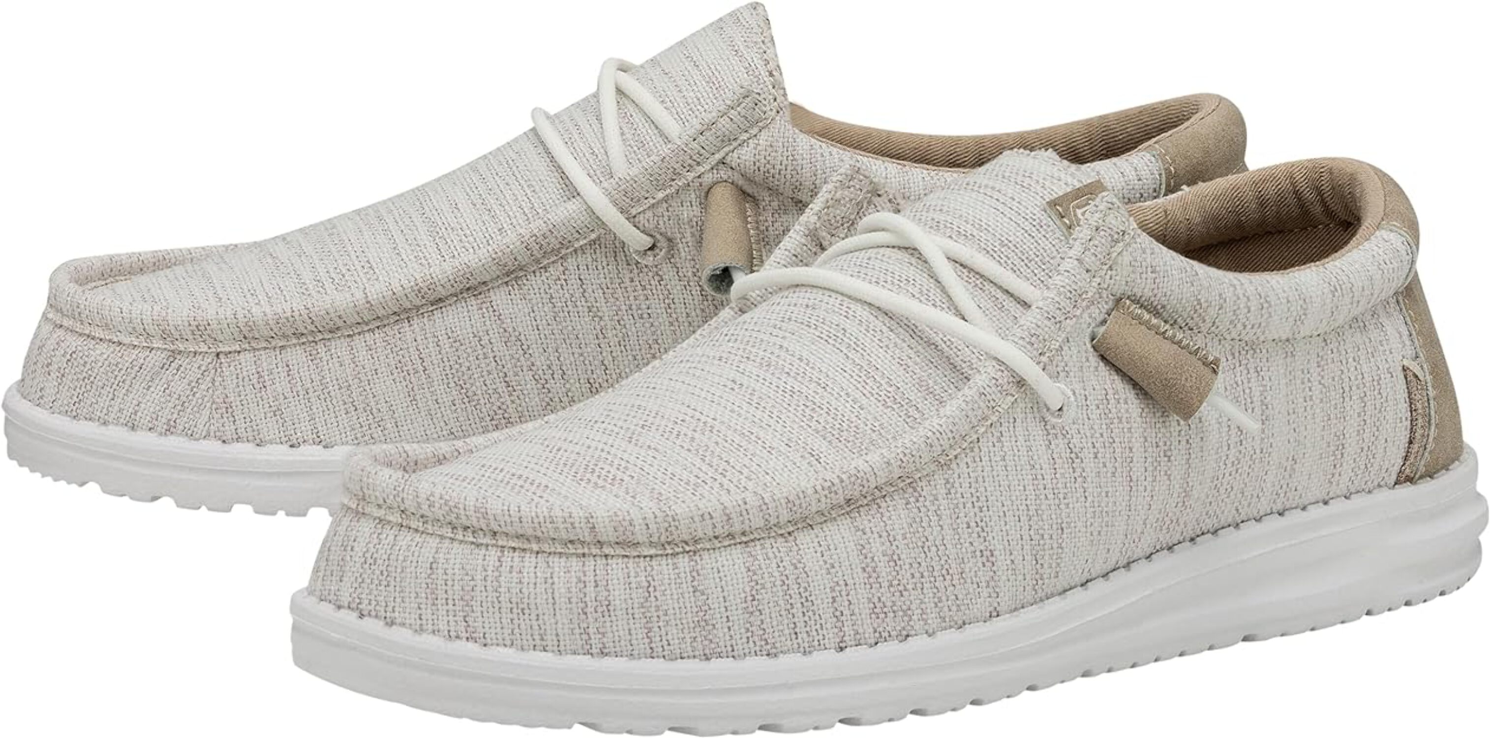 NWT NO BOX Hey Dude Wally Ascend Wove Color Abyss Grey Men’s Size 10 Slip On WSLMens Hey Dude Wally Ascend Woven Abyss Casual Shoe  main image 4
